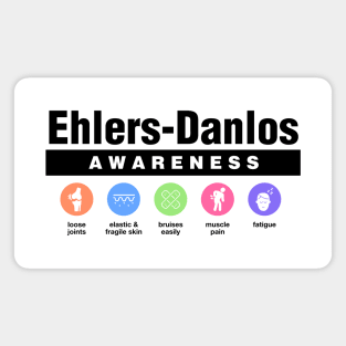 Ehlers Danlos Syndrome - Disability Awareness Symptoms Magnet